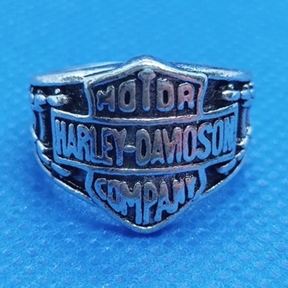 Harley Davidson Motor Cycle Company Biker Ring - Picture 2 of 8